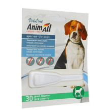 Капли AnimAll VetLine Spot-On от блох и клещей для собак весом 10-20 кг