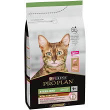 Сухой корм Purina Pro Plan Cat Sterilised Salmon для стерилизованных кошек, с лососем, 1.5 кг