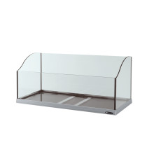 Стеклянный контейнер Ferplast Jamaica 80 Grey для черепах, серый