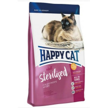 Сухой корм Happy Cat Supreme Adult Sterilised для взрослых стерилизованных кошек и кастрированных котов, с птицей, 10 кг