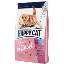 Сухой корм Happy Cat Junior Geflugel для котят возрастом от 4 до 12 месяцев, с птицей, 10 кг