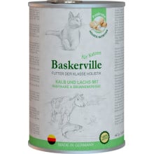 Вологий корм Baskerville Holistic Kalb und Lachs для котів, телятина і лосось, 400 г
