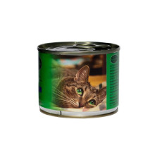 Влажный корм Baskerville для котов, оленина с мясом курицы, 200 г