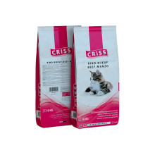 Сухой корм Criss для котов, говядина, 10 кг