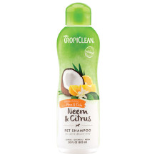 Шампунь TropiClean Neem & Citrus "Ним і Цитрус" обезжирюючих для зняття свербіння для собак і котів, 592 мл