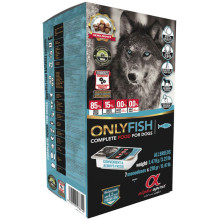 Полувлажный корм Alpha Spirit Semi-moist Only Fish для собак всех пород и возрастов, с рыбой, 1,5 кг x 7