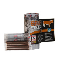 Полувлажное лакомство для собак Alpha Spirit DOG Sticks Beef, палочки с говядиной, 16 шт, 160 г