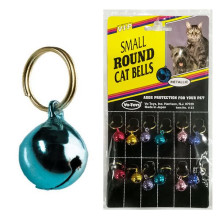 Колокольчик на ошейник Vo-Toys Cat Bell для котов, металлик, 1.2 см