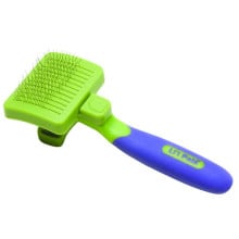 Пуходерка Safari Li"l Pals Self-Cleaning Slicker сликер, самоочистка щенков и собак малых пород