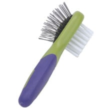 Щетка-расческа Safari Li"l Pals Combo Brush двухсторонняя, для щенков и собак малых пород
