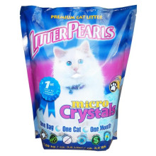 Наповнювач Litter Pearls Micro Crystals для котячого туалету, кварцовий, 4.76 кг