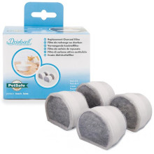 Фільтр PetSafe Drinkwell Replacement Charcoal Filter змінний, вугільний, для фонтанів, 4 шт
