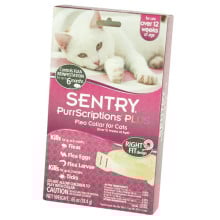 Нашийник Sentry PurrScriptions Plus від бліх і кліщів для котів, 6 місяців захисту, 32 см