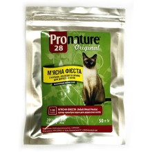 Сухой корм Pronature Original Adult Meat Fiesta для котов, с курицей, лососем, ягненком, 350 г