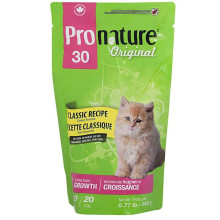 Сухой корм Pronature Original Kitten Classic Recipe для котят без пшеницы, кукурузы, сои, 350 г