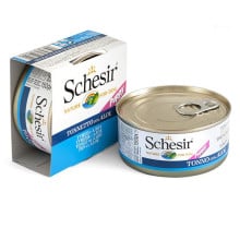 Консервы Schesir Tuna Aloe Puppy для щенков, тунец с алоэ в желе, банка 150 г