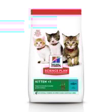 Сухой корм Hill's Science Plan Kitten для котят, с тунцом, 1.5 кг