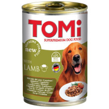 Консерви Tomi lamb з ягням, супер премиум, для собак, 400 г