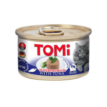 Консервы Tomi Tuna с тунцом, для котов, мусс, 85 г
