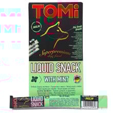 Лакомство Tomi Liquid Snack Mint&Inulin жидкое, мята с инулином, для собак, 15 г