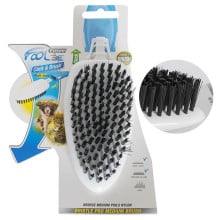 Насадка-щітка FoOlee Easee Bristle Pro Medium Brush для короткої і середньої шерсті, середня, біла, нейлон