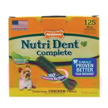 Ласощі Nylabone Nutri Dent Chicken Mini для чищення зубів для собак, смак курки, 125 шт, ціна за 1 шт