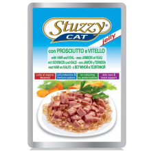 Влажный корм Stuzzy Cat Ham Veal ветчина с телятиной, в желе для кошек, пауч, 100 г