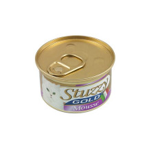 Консервы Stuzzy Gold Cat White Fish с  рыбой, для кошек, мусс, 85 г