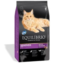 Сухой корм Equilibrio Cat для котов с проблемной кожей и чувствительным пищеварением, 0.5 кг