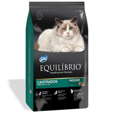 Сухой корм Equilibrio Cat для стерилизованных кошек и кастрированных котов старше 7-ми лет, 0.5 кг