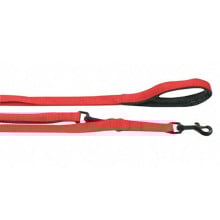 Перестежка Flamingo Training Lead Soft Grip для собак, с мягкой ручкой, черно-синий, 2 м, 20 мм