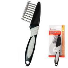 Колтунорез Flamingo Groo`Me Dematting Comb для собак длинношерстных пород, закругленные зубцы, 12 зубцов