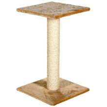 Кігтеточка Flamingo Wilma Beige для котів з платформою, бежевий, 29×29×40 см