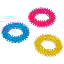 Іграшка Flamingo Good4Fun Spike Ring для собак кільце з шипами, гума, 12.7 см