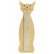 Когтеточка Flamingo Scratching Sisal Cat Shape настенная для кошек, сизаль, 59×21 см