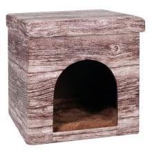 Домик Flamingo Chalet House для котов и собак, трикотаж, 38×38×37 см