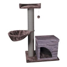 Кігтеточка Flamingo Villa Scratch Pole будиночок, для котів, 60×45×100 см