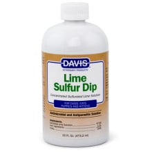 Средство Davis Lime Sulfur Dip антимикробное и антипаразитарное, для собак и котов, концентрат, 3.8 л