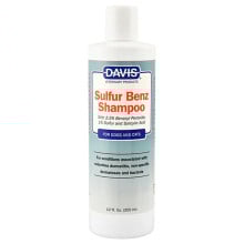 Шампунь Davis Sulfur Benz Shampoo для собак і котів із захворюваннями шкіри, 355 мл