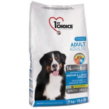 Сухий корм 1st Choice Adult Medium & Large Chicken для дорослих собак середніх і великих порід, з куркою, 7 кг
