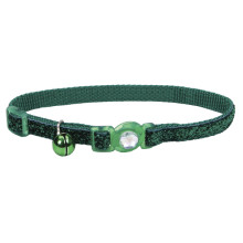 Безпечний нашийник Coastal Fashion Safe Cat для котів, зелений, 1×30 см