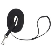 Поводок Coastal Cotton Web Training Leash для собак, котон, черный, 1×9 м