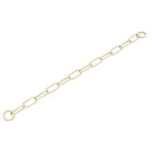 Ошейник с широким звеном Sprenger Extra Long Link для собак, 4 мм, полированная латунь, 76 см