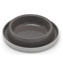 Миска Moderna Trendy Dinner Cat WildLife для кошек и собак, пластик, коричневая, 210 мл, d-15 см