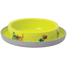 Миска Moderna Trendy Dinner Friends Forever для кошек, лимонная, 210 мл, d-15 см