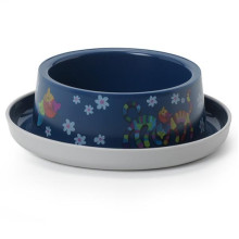 Миска Moderna Trendy Dinner Friends Forever для котів, лимонна, 350 мл, d-16 см