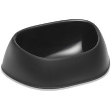 Миска Moderna Sensibowl для собак и кошек, пластик, черная галька, 200 мл, 19,8×15×4.9 см
