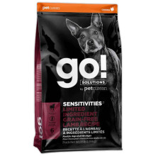 Сухой корм GO! Solutions + Shine Lamb беззерновой, для собак и щенков, чувствительное пищеварение, 10 кг