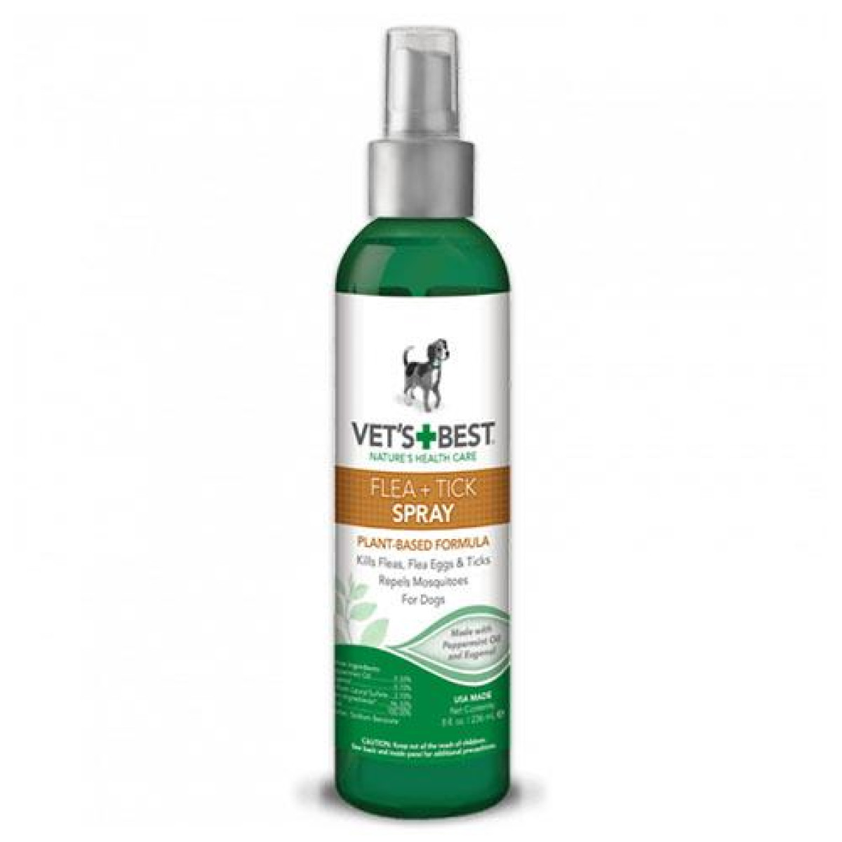 Спрей Vet`s Best Natural Flea & Tick Home Spray от блох, клещей и ...