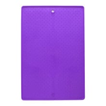 Килимок Dexas Pet Bowl, силіконовий під миски, фіолетовий, малий, 33х48 см